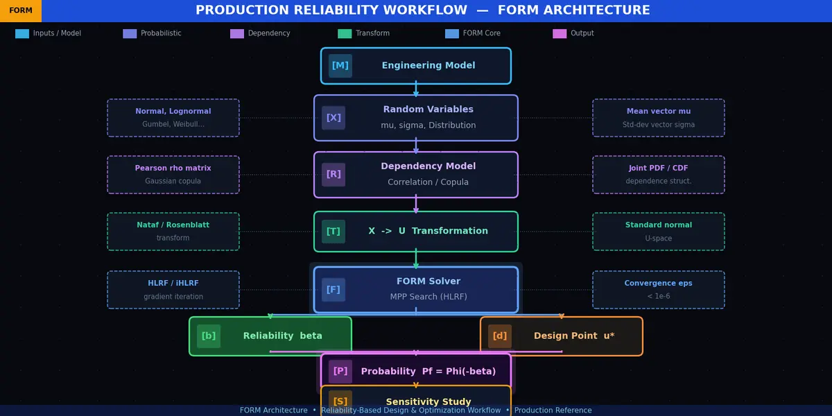 First Order Reliability Method (form) Architecture